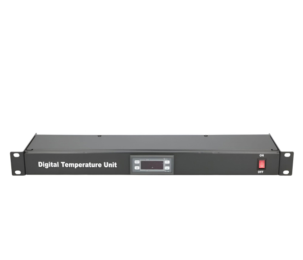 ExtraLink  Termostat 19" 1U (czarna) - 1323261 - zdjęcie